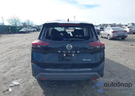 2021 Nissan Rogue Sv Intelligent Awd z USA, uszkodzony, nr VIN 5N1AT3BB0MC818940